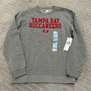 Tampa Bay Buccaneers Gray Sweater Men’s Size Large NFL Team Apparel